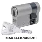 Preview: Halbzylinder ASSA ABLOY KESO 8000 Omega² / Alle Varianten
